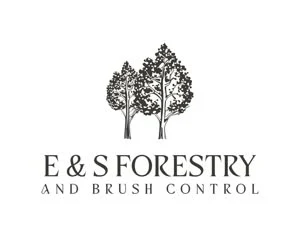 E & S Forestry and Brush Control logo